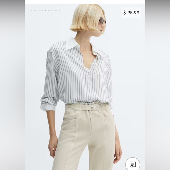 BNWT MANGO Highrise Tapered Jeans - Picture 5 of 9